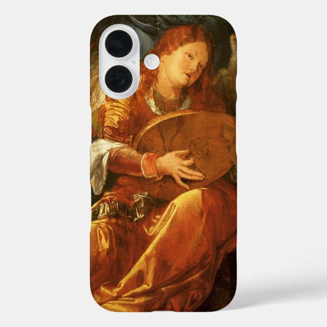 Coques Case-Mate iPhone Fête du Rose Garlands Angel par Albrecht Durer (Verso)