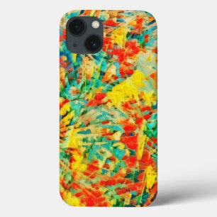 Case-Mate iPhone Case Feu d'artifice Arc-en-ciel Fête Art Abstrait