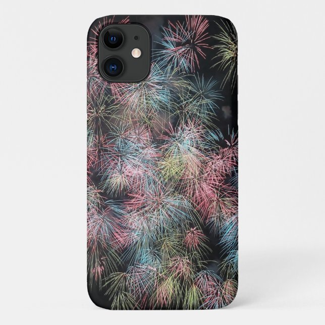 Coques Case-Mate iPhone Feu d'artifice coloré... (Dos)