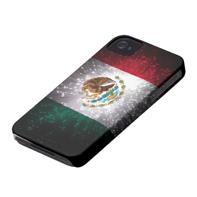 Coques Case-Mate iPhone Feu d'artifice de drapeau mexicain (Bas)
