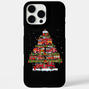Coques iPhone 16 Pro Max Feu de camion feux Pompier Camion d'incendie Noël