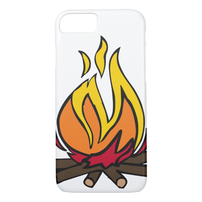 Coques Case-Mate iPhone Feu de feu (Dos)