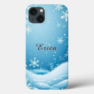 Case-Mate iPhone Case Feuillage hivernal entourant la scène