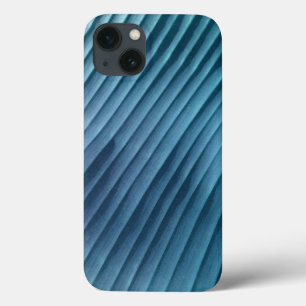 Case-Mate iPhone Case Feuille Bleue Diagonale