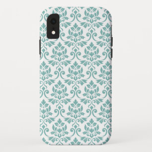Case-Mate iPhone Case Feuille Damask Motif Turquoise