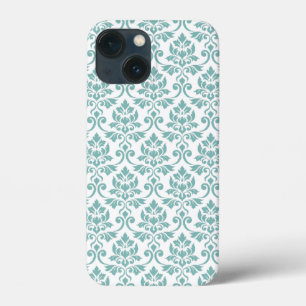 Case-Mate iPhone Case Feuille Damask Motif Turquoise