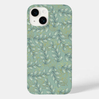 Coque Pour iPhone 14 Feuilles