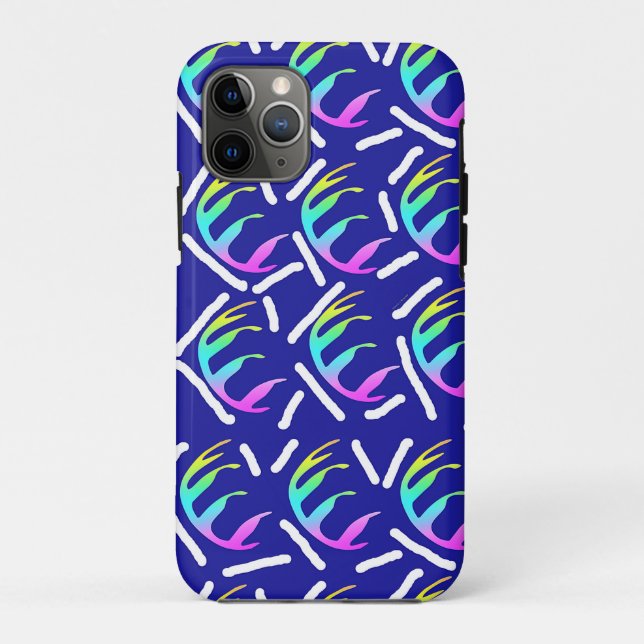 Coques Case-Mate iPhone FEUILLES ABSTRAITS de RAINBOW (Dos)