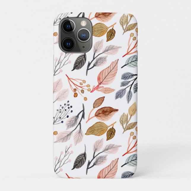 Coques Case-Mate iPhone feuilles d'arbre (Dos)