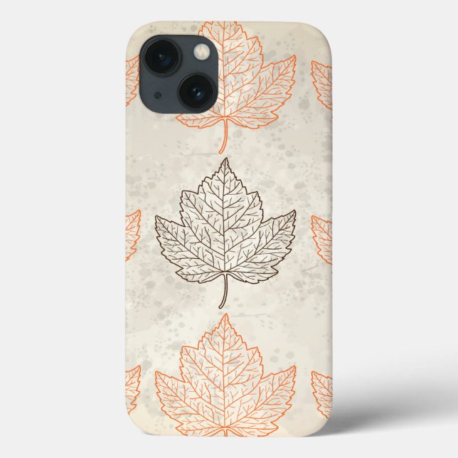 Coques Case-Mate iPhone Feuilles d'automne (Verso)