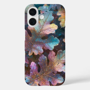 Coque Pour iPhone 16 Feuilles d'automne colorées magiques, création art