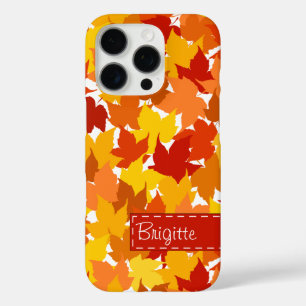 iPhone 16 Pro Case Feuilles d'automne de l'érable