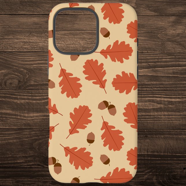 Coques Case-Mate iPhone Feuilles d'automne et Acorns Thanksgiving (Créateur téléchargé)