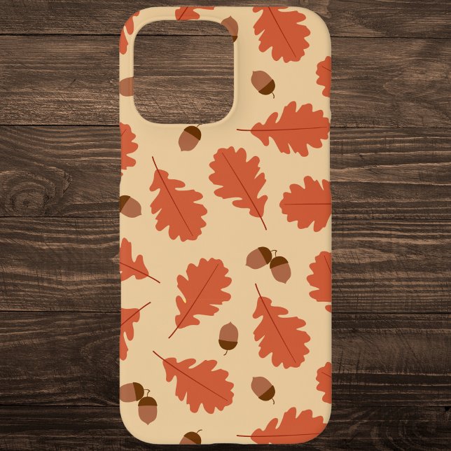 Coques Case-Mate iPhone Feuilles d'automne et Acorns Thanksgiving (Créateur téléchargé)