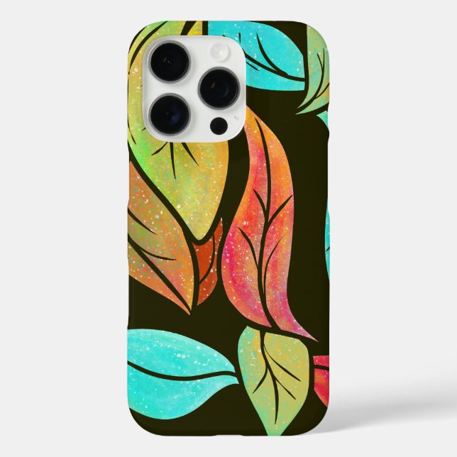 Coques Case-Mate iPhone Feuilles d'automne motif (Verso)