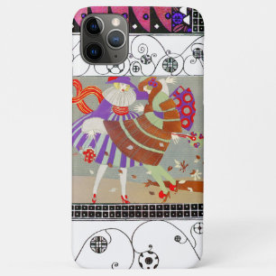 COQUE iPhone 11 PRO MAX FEUILLES DE CHUTE, VENT, SWIRLS MODE COSTUME DESIG