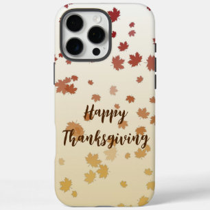 Coques iPhone 16 Pro Max Feuilles de l'érable de Thanksgiving