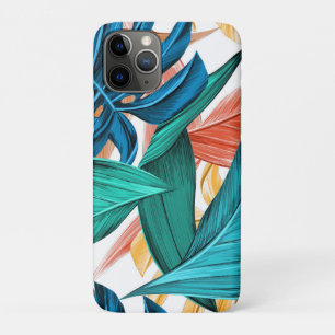 Case-Mate iPhone Case Feuilles de palmiers exotiques tropicaux