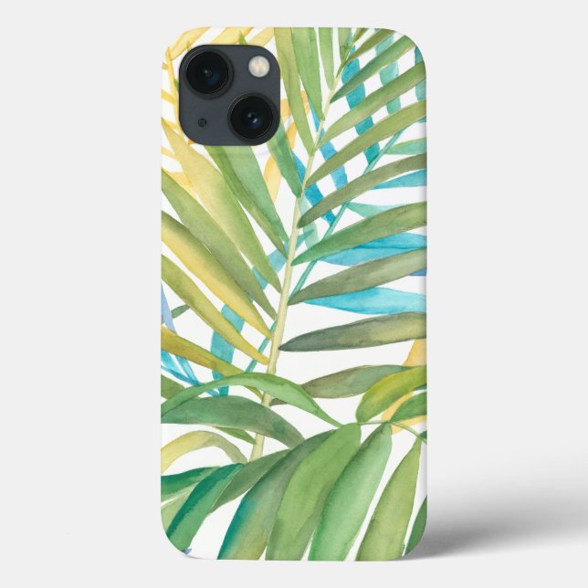 Coques Case-Mate iPhone Feuilles de palmiers tropicaux (Verso)