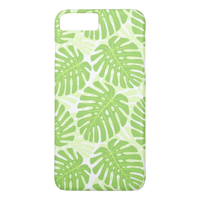 Coques Case-Mate iPhone Feuilles De Plante Tropical - Monstera Motif (Dos)