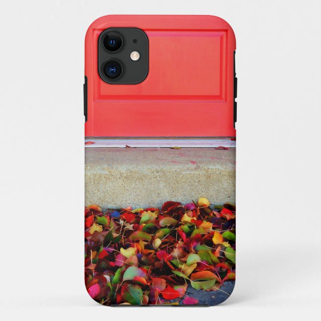 Coques Case-Mate iPhone Feuilles et porte (Dos)