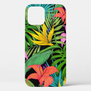 Case-Mate iPhone Case Feuilles Florales Tropicales d'Été Colorées Élégan