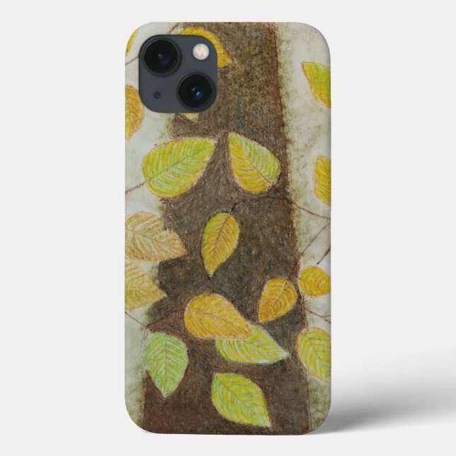 Coques Case-Mate iPhone Feuilles hêtre (Verso)