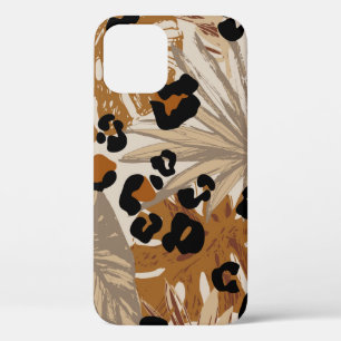 Case-Mate iPhone Case Feuilles tropicaux Abstraits et camoufle léopard g
