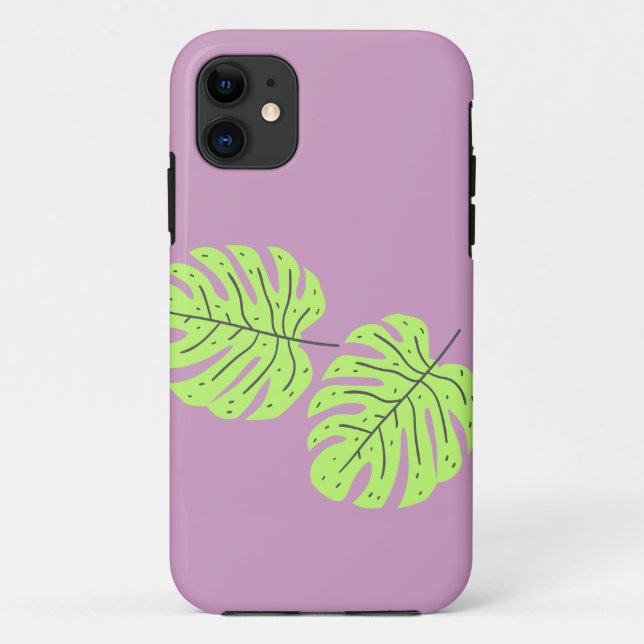 Coques Case-Mate iPhone Feuilles Vertes   (Dos)