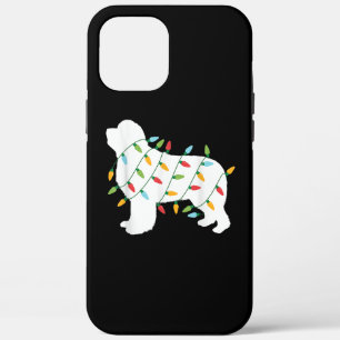 Case-Mate iPhone Case Feux de Noël cadeaux de terre-neuve   AMOUREUX DE 