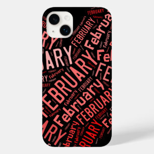 Coque Pour iPhone 14 Plus Février Coeur