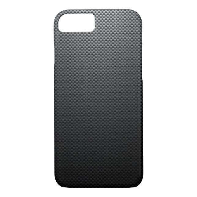 Coques Case-Mate iPhone Fibre de carbone noire (Dos)