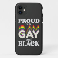 Fier d'être gay et noir Fierté LGBT
