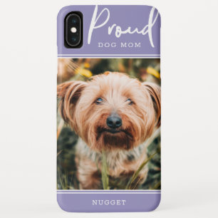 Case-Mate iPhone Case Fier maman du chien  Photo personnalisée  Violet