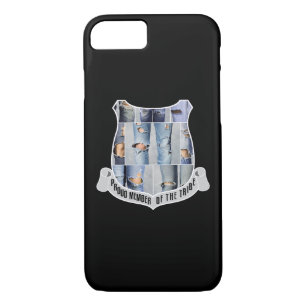 Coque iPhone 8/7 Fier Membre De La Tribu Personnalisable Noir