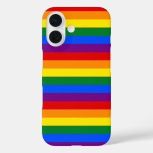 Coque Pour iPhone 16 Fierté arc-en-ciel