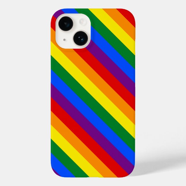 Coques Case-Mate iPhone Fierté arc-en-ciel (Verso)