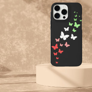 Coques iPhone 16 Pro Max Fierté de papillon Abrosexuel