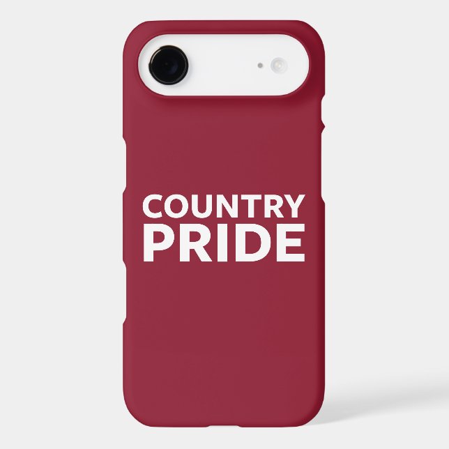 Coques Case-Mate iPhone Fierté de pays (Verso)