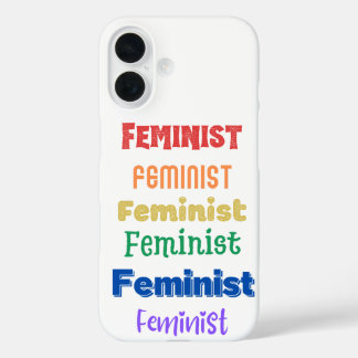 Coque Pour iPhone 16 fierté féministe