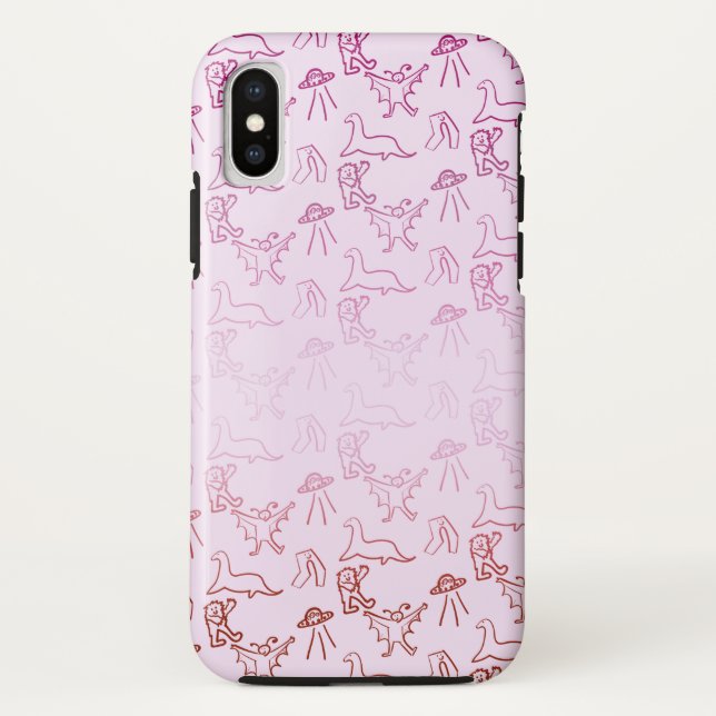 Coques Case-Mate iPhone Fierté lesbienne de Cryptid (Dos)