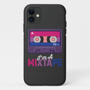 Case-Mate iPhone Case Fierté LGBT Je Suis Une Cassette Mixtape Bi