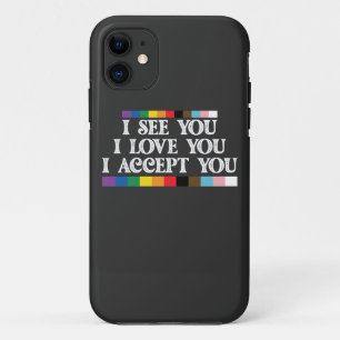 Case-Mate iPhone Case Fierté LGBT Je vois l'amour vous accepter Soutenir