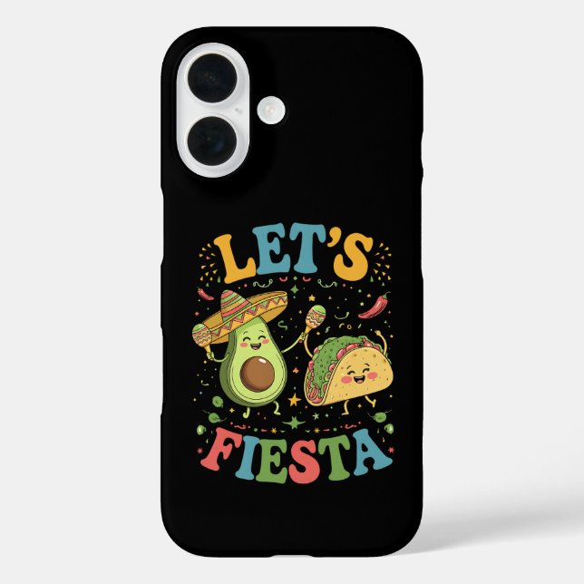 Coques Case-Mate iPhone Fiesta Avocado Et Tacos Cinco De Mayo (Verso)