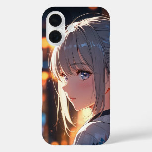 Coque Pour iPhone 16 fille anime