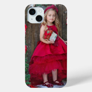 Coque iPhone 15 Mini fille avec boîte cadeau imprimé
