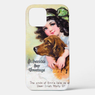 Case-Mate iPhone Case Fille avec un chien de couteau irlandais, Saint Pa