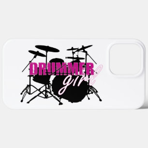 Case-Mate iPhone Case Fille batteur avec un texte amusant violet et noir