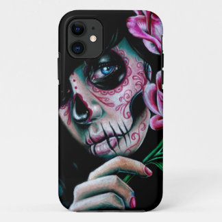 Etui iPhone Case-Mate Fille de crâne de sucre de fleur de soirée