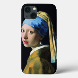 Etui iPhone 13 Fille de janv. Vermeer avec un art du baroque de
